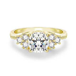 1.5ct Round Cut Zircon S925 Sterling Silver Ring Fine Jewelry for Women's Wedding Engagement or Party