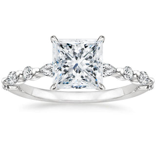 2ct S925  Cut Moissanite Engagement Ring