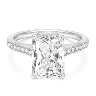 Fine Jewelry Wholesale Cubic Zirconia S925 Sterling Silver Rings for Women Wedding Anniversary Engagement