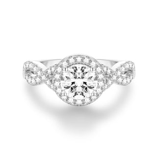 Fine Jewelry 1ct Round Cut Zircon S925 Sterling Silver Ring for Women Wedding Engagement Party Gifts