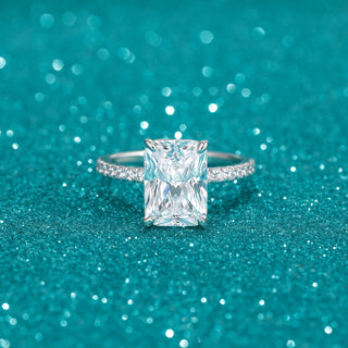 Fine Jewelry Wholesale Cubic Zirconia S925 Sterling Silver Rings for Women Wedding Anniversary Engagement
