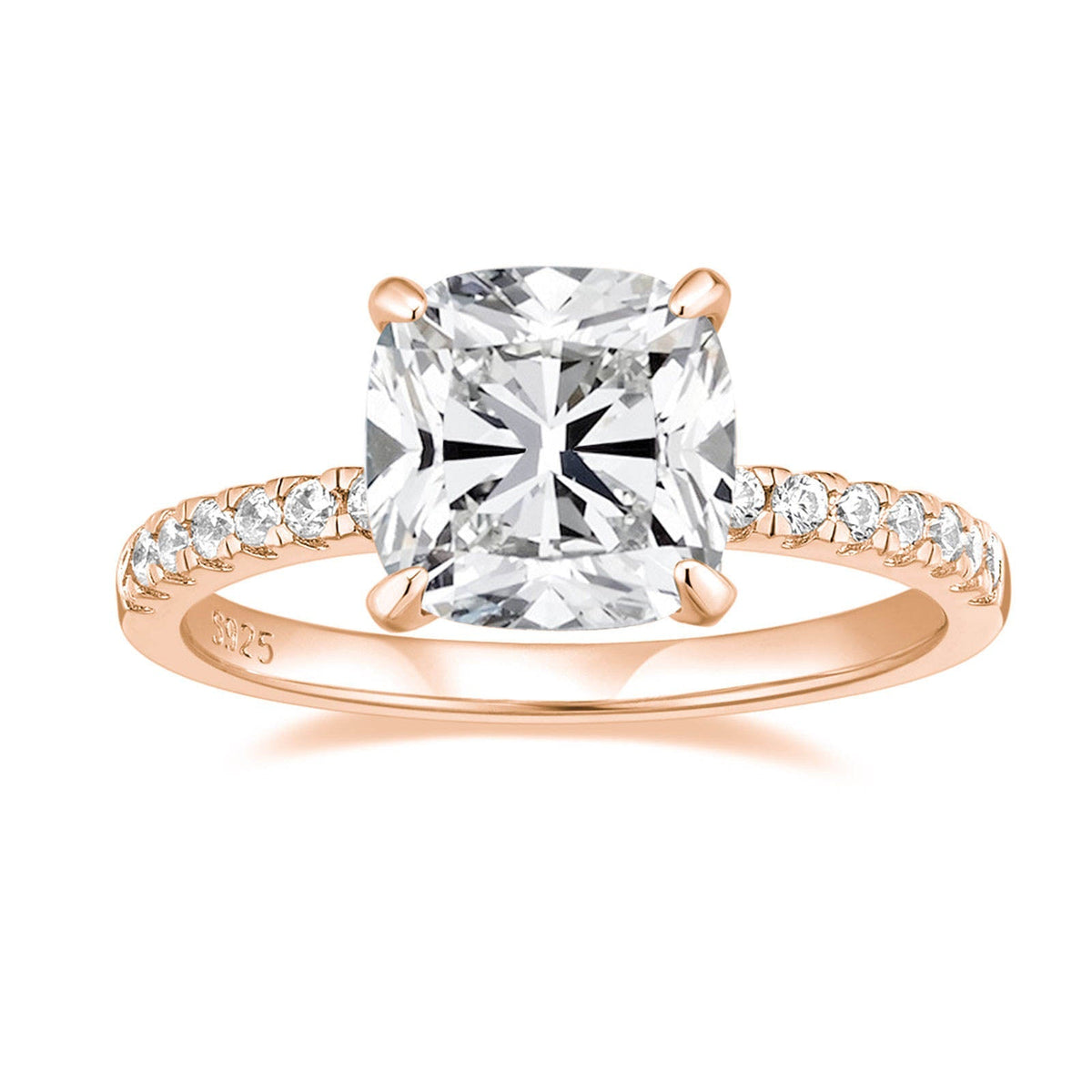 925 Silver 3.5ct Moissanite Engagement Ring
