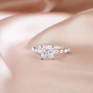 2ct S925  Cut Moissanite Engagement Ring