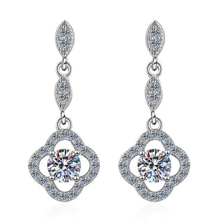 4mm Cubic Zirconia Round Cut Stud Earrings 925 Sterling Silver Earrings For Women Hypoallergenic Fine Jewelry